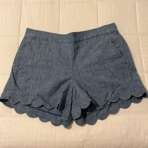 J by Jcrew scalloped Shorts